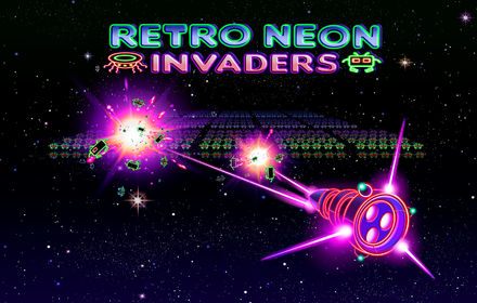 Retro NeonInvaders